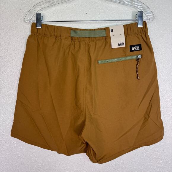 REI Trailmade Amphib Shorts Mens Small Belted Ripstop Hiking Swim UPF 50 NEW - Picture 2 of 12